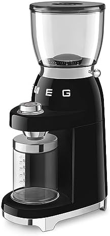 Smeg cgf11 black conical burr coffee grinder — photo 3