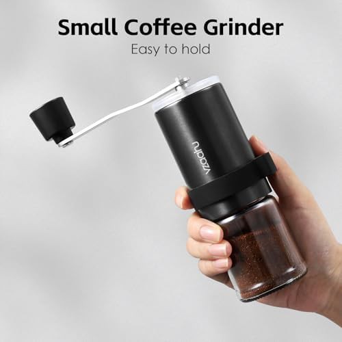 Portable manual ceramic burr coffee grinder — photo 4