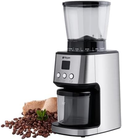 Electric timer grinder with fifty one settings