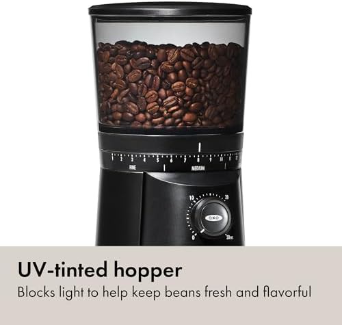 Matte Black Electric Conical Burr Grinder — photo 5