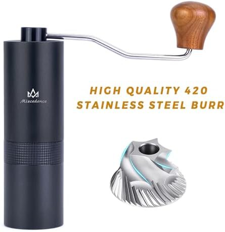 Double bearing positioning manual coffee grinder — photo 4