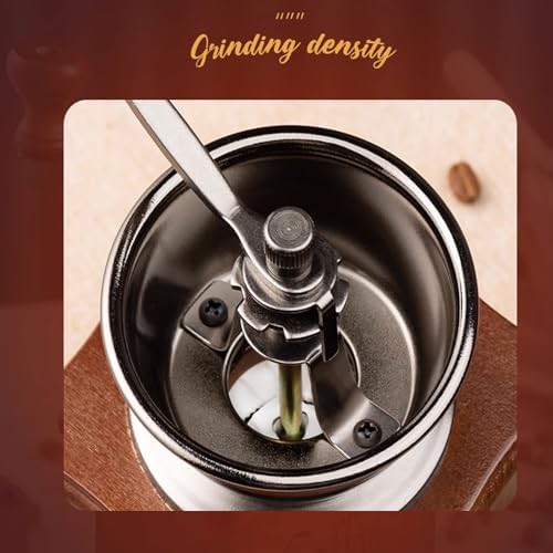 Vintage crude wood style manual grinder — photo 4