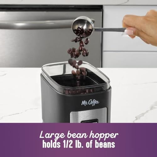Automatic 12 cup black stainless mill — photo 3