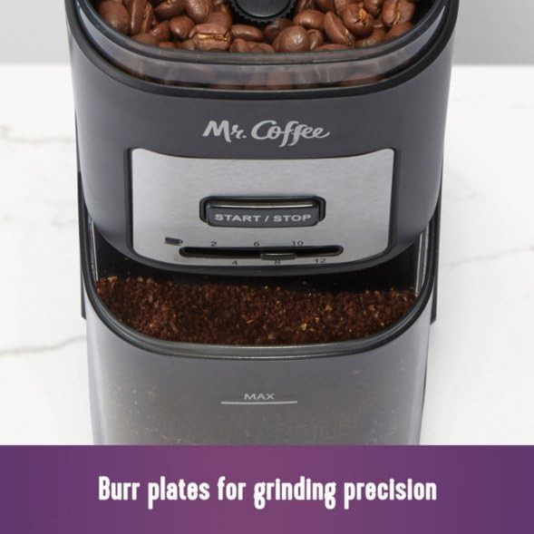 Automatic 12 cup black stainless mill — photo 5
