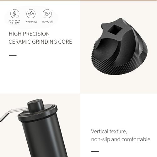 Manual adjustable thickness ceramic burr grinder — photo 3