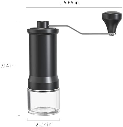 Manual adjustable thickness ceramic burr grinder — photo 5
