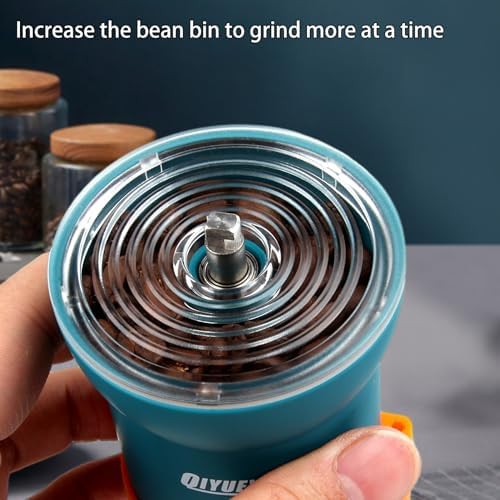 Manual conical burr grinder for camping — photo 3