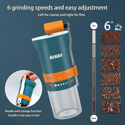 Manual conical burr grinder for camping — photo 5