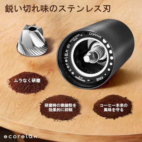 Manual portable precision coffee grinder — photo 4