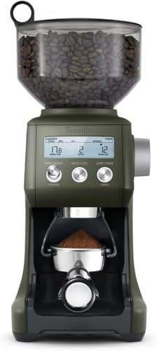 Olive tapenade smart conical coffee grinder