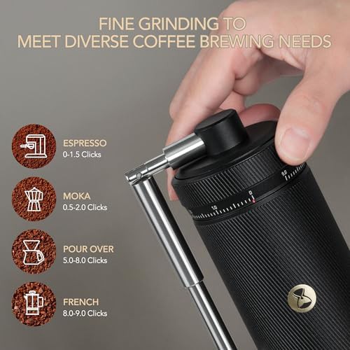 Chestnut S3 external adjustment black grinder — photo 5