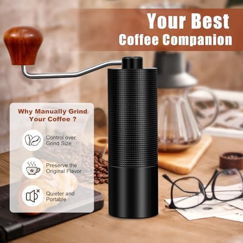 Stainless steel manual grinder with double bearings — photo 4