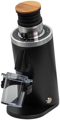 Anti static flat burr coffee grinder