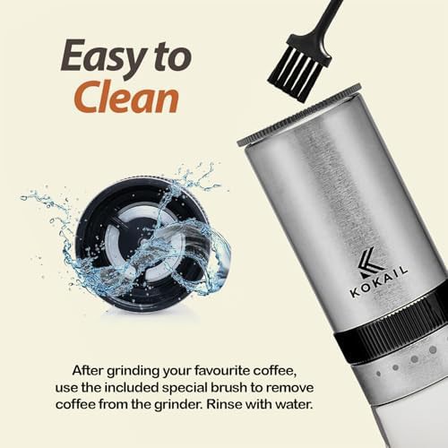 Manual seven star stainless steel grinder — photo 5