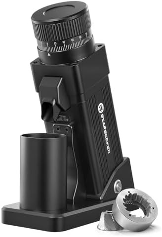 Black Professional Plasma Electric Coffee Grinder