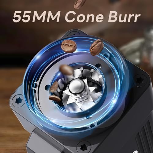 Black Professional Plasma Electric Coffee Grinder — photo 3
