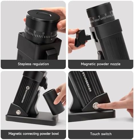 Black Professional Plasma Electric Coffee Grinder — photo 4