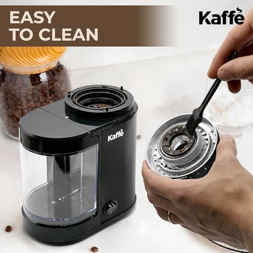 Kaffè black flat burr home coffee grinder — photo 5
