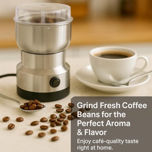Electric one touch stainless bowl grinder — photo 5