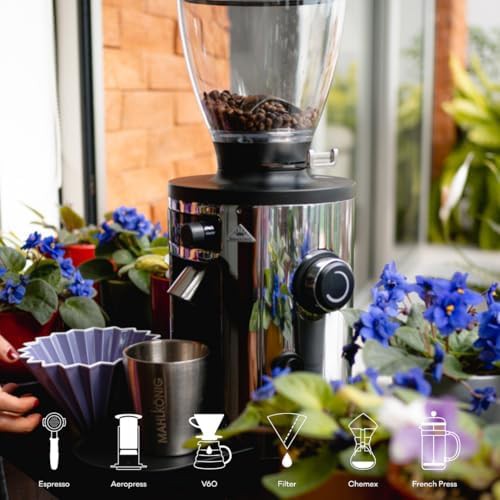 Chrome allround electric grinder with stepless adjustment — photo 3