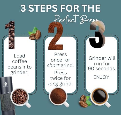 Electric stainless steel burr grinder in gray — photo 4