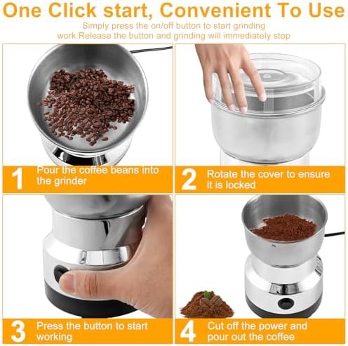 Electric Automatic Four Blade Stainless Grinder — photo 3
