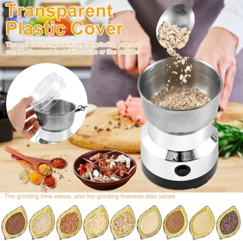 Electric Automatic Four Blade Stainless Grinder — photo 4