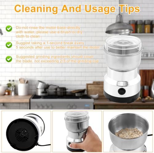Electric Automatic Four Blade Stainless Grinder — photo 5