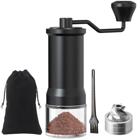 Manual Stainless Steel Glass Jar Grinder