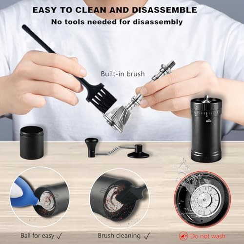 Seven star aluminum alloy camping grinder — photo 4