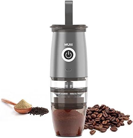 Electric portable mill with five precise settings