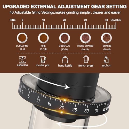 Portable electric rechargeable mini coffee mill — photo 3