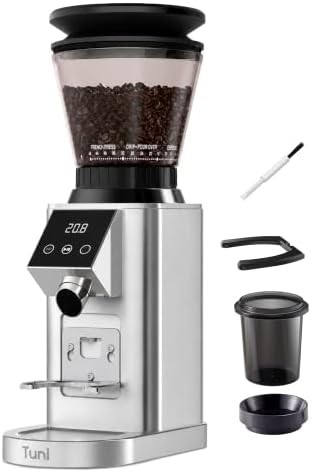 Silver large capacity conical grinder