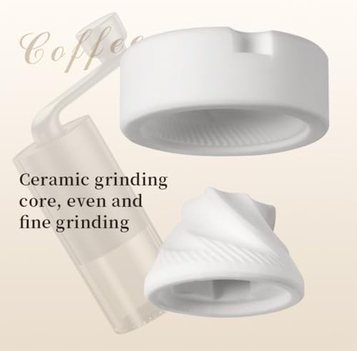 Manual conical burr coffee grinder with ceramic mill — photo 4