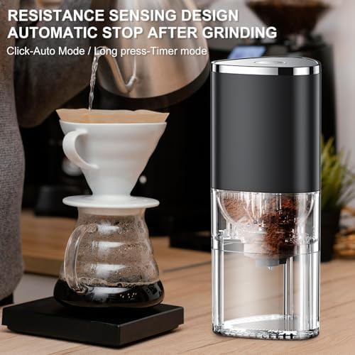 Portable USB rechargeable electric coffee grinder — photo 5