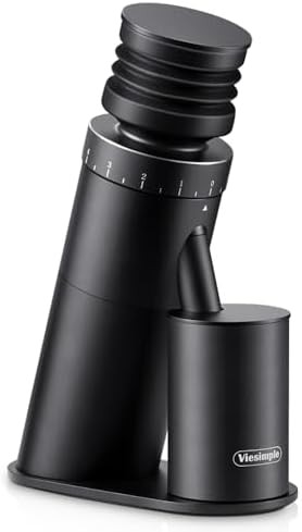Anti static aluminum moka pot grinder