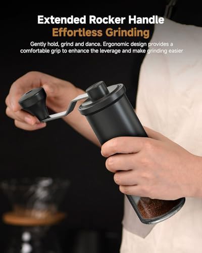 Manual ceramic conical burr coffee grinder — photo 4