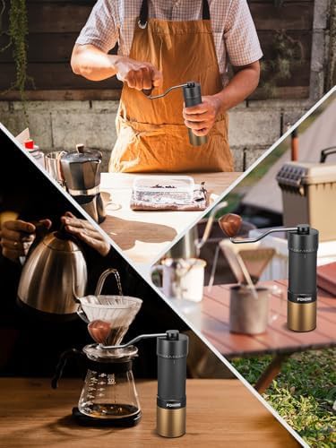 Manual stainless steel conical burr grinder — photo 3