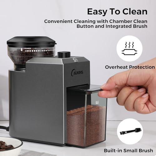Anti static small 28 settings coffee grinder — photo 5