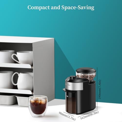 Flat burr espresso grinder with twenty-eight settings — photo 5