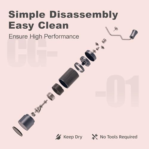 Aluminum alloy hand crank travel grinder — photo 4