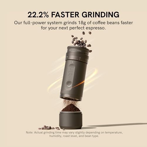 Fino Stainless Steel Travel Coffee Grinder — photo 5