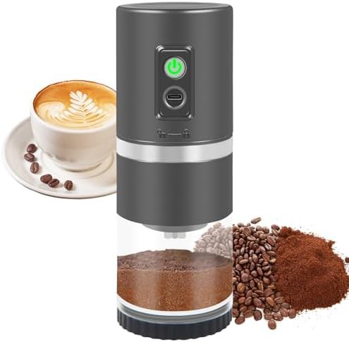 Rechargeable titanium color home grinder