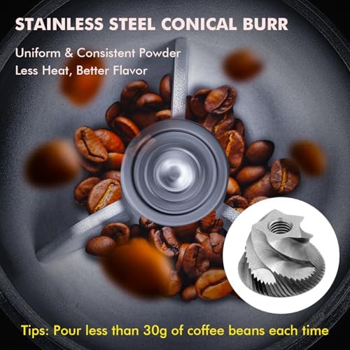Rechargeable titanium color home grinder — photo 3
