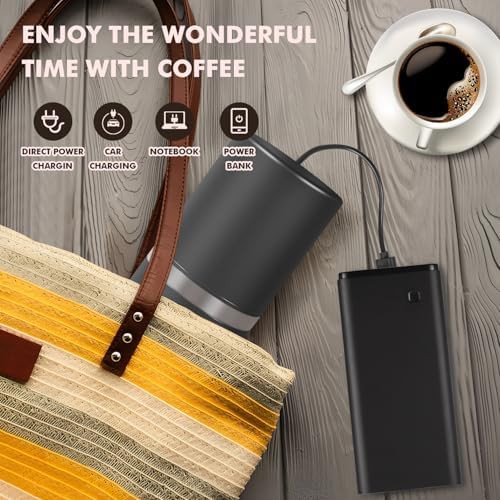 Rechargeable titanium color home grinder — photo 4