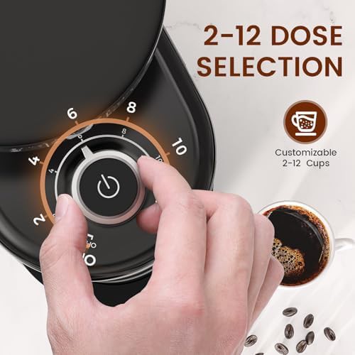 Automatic espresso grinder with portafilter holder — photo 4
