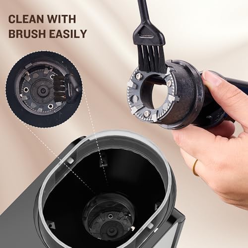 Electric stainless steel grinder with fourteen settings — photo 5