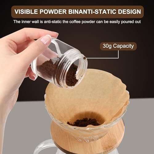 Ceramic conical burr coffee grinder with hand crank — photo 5