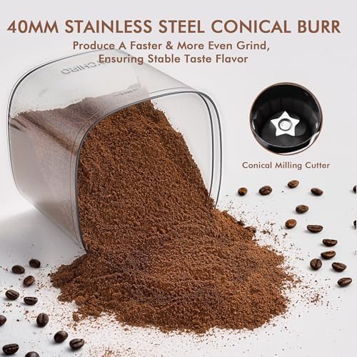 Compact touchscreen conical burr mill — photo 4