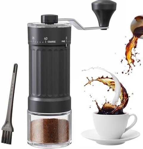 Forty settings ceramic conical coffee grinder